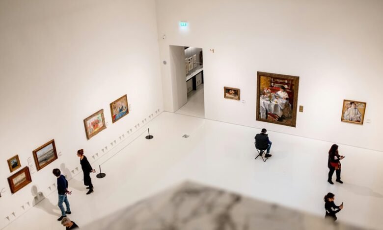 exploring art through paintings