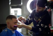 low fade haircut style