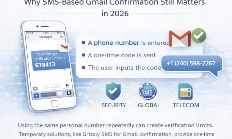 Why SMS-Based Gmail Confirmation Still Matters in 2026